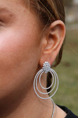 Triple Drop Earrings