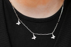 Butterfly Link Necklace