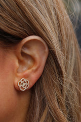 Dainty Floral Studs
