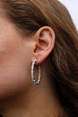 Unique Shaped Oval Hoops