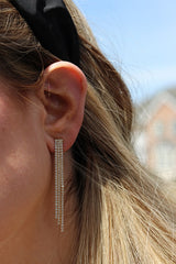 Dainty Tennis Earrings