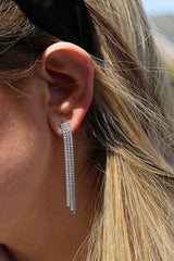 Dainty Tennis Earrings