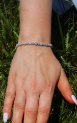 Round Pave Bracelet