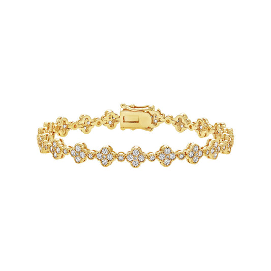 Delicate Floral Bracelet