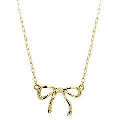 Unique Bow Necklace