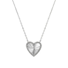 Outward Heart Necklace