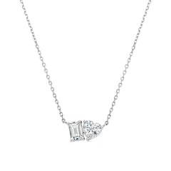 Unique Multi Shape Duo Necklace