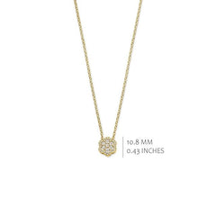 Inner Cluster Floral Necklace