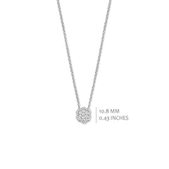 Inner Cluster Floral Necklace