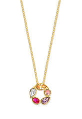 Open Colored Pendant