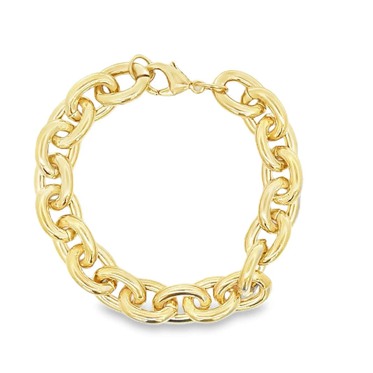 Oversized Oval Bracelet