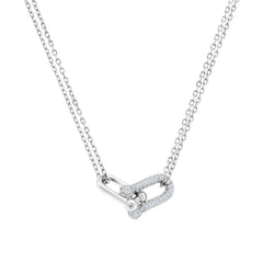 Classic Intertwined Link Necklace