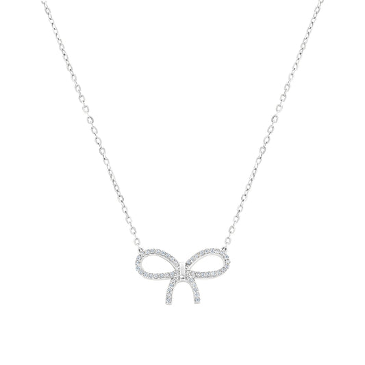Dainty Bowtie Necklace