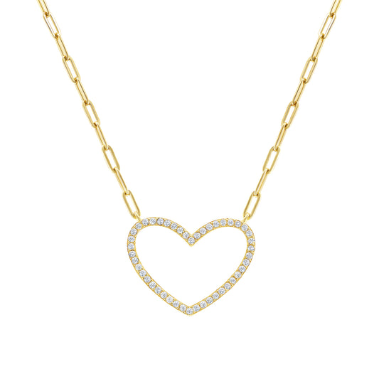 Heart Link Necklace