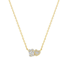 Dainty Multi Duo Shape Necklace