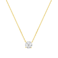 Medium Solitaire Necklace
