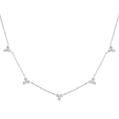 Cluster Dot Choker Necklace