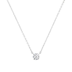 Small Solitaire Necklace