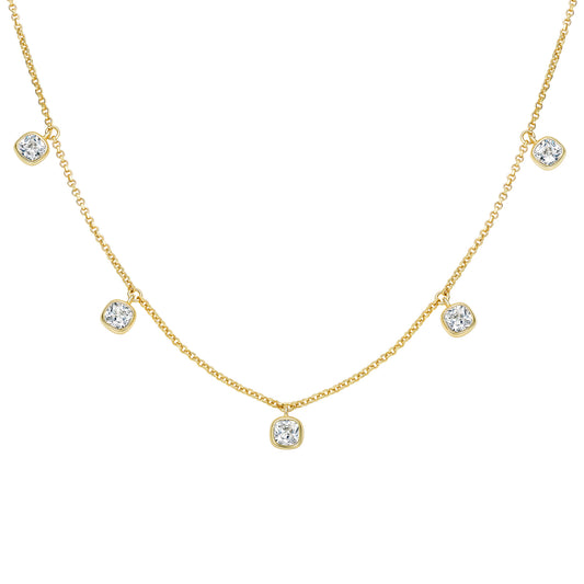 All Around Bezel Necklace