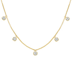 All Around Bezel Necklace