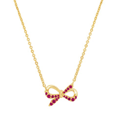 Thin Bow Tie Pendant