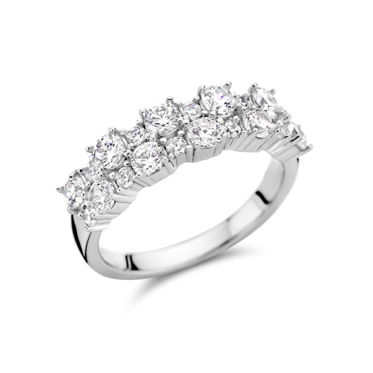 Double Stack Eternity Ring