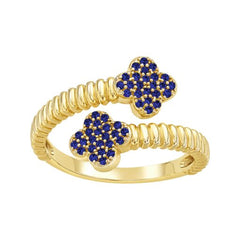 Clover Crossover Ring
