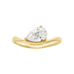 Teardrop Accent Ring