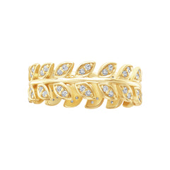 Branching Leaf Ring