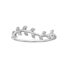 Dainty Leaf Ring