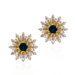 Sunburst Stud Earring