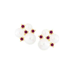 Pearl Cluster Studs