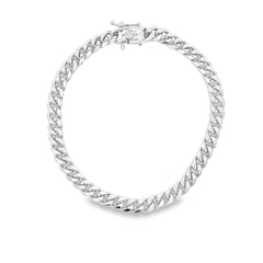 Solid Cuban Chain Bracelet