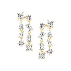 Multi Shape Drop Earring