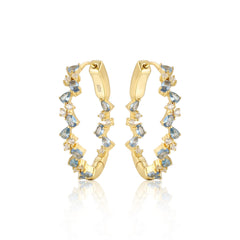 Zig Zag Colored Hoops