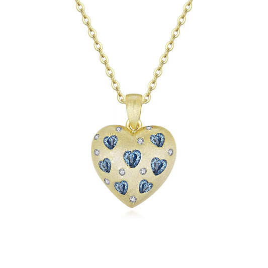 Heart In Heart Necklace