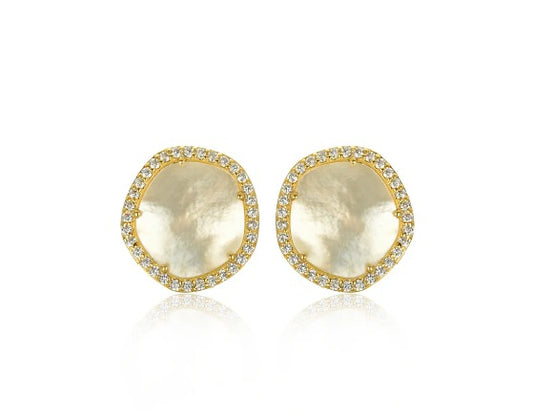 Unique Mother Of Pearl Studs