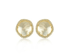 Unique Mother Of Pearl Studs
