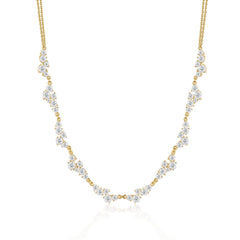 Irregular Cluster Necklace