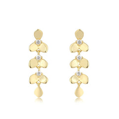 Dainty Petal Drop Earring