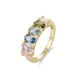 Pastel Oval Ring