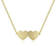 Double Heart Necklace