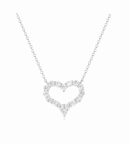 Classic Open Heart Necklace