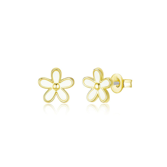 Petal Floral Stud Earrings