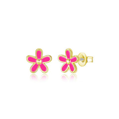Petal Floral Stud Earrings