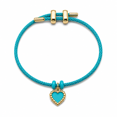 Enamel Rope Bracelet