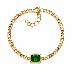 Rectangle Stone Bracelet