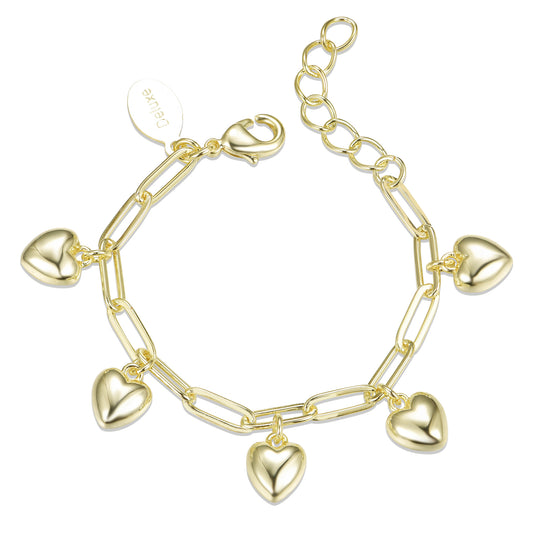 Link Shiny Heart Bracelet