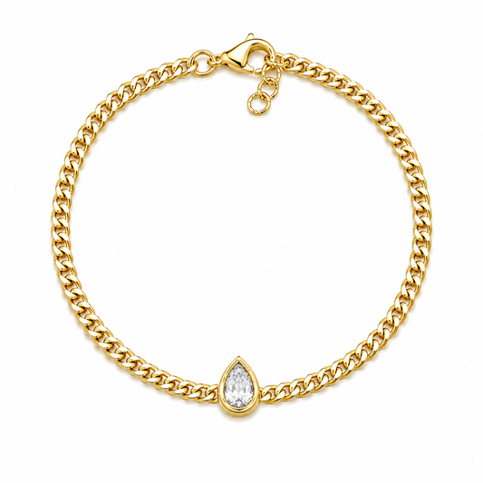 Dainty Teardrop Bracelet