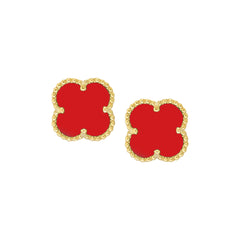 Classic Small Clover Studs